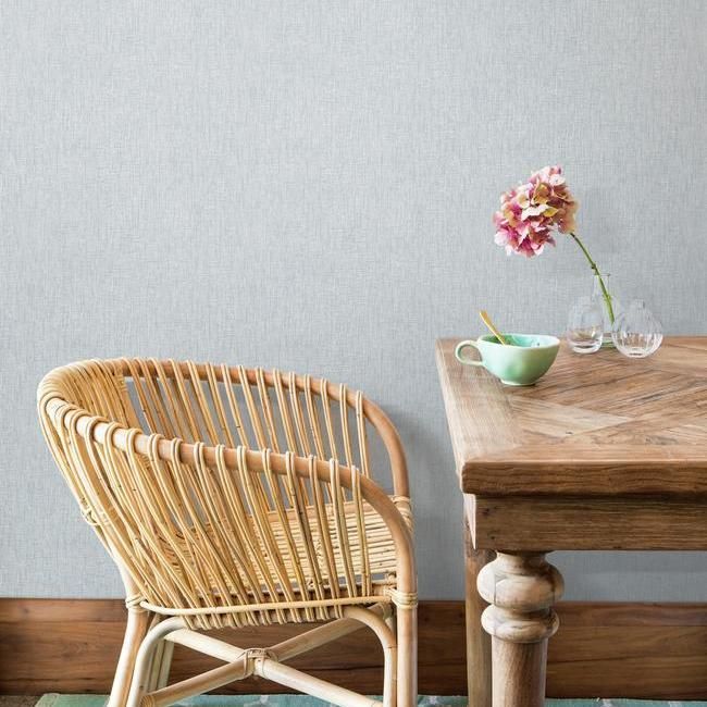 Обои Ronald Redding Tea Garden Threaded Silk AF6545 фото в интерьере